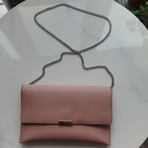 Loeffler Randal Leather Crossbody Clutch